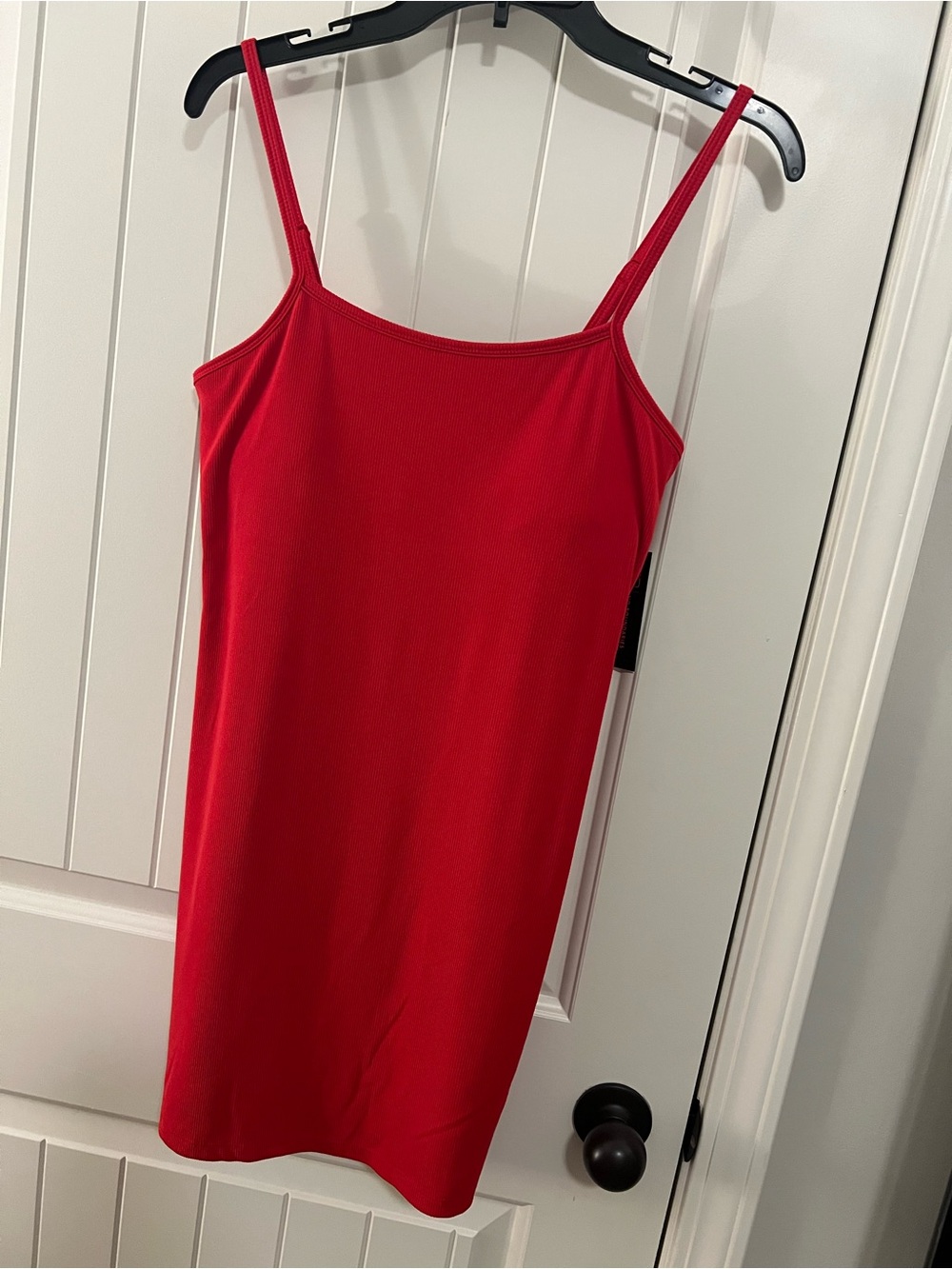 NWT Red mini tank dress size M